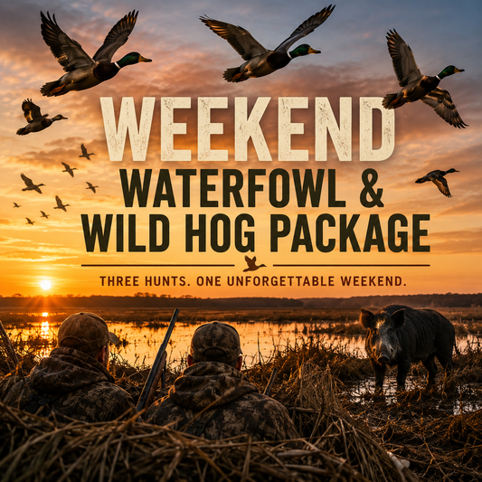 Weekend Waterfowl & Wild Hog Package